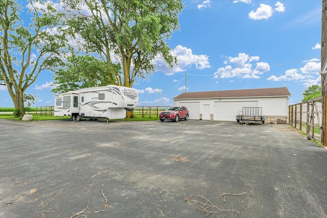 9101 US Highway 36, Metcalf, IL 61940 - view of car parking featuring a garage
