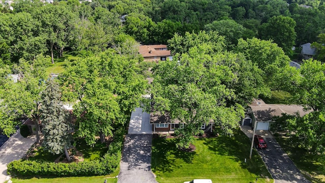 717 Bittersweet Ln, New Lenox, IL 60451 - drone / aerial view of a forest