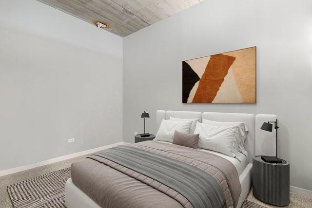 5430 N Sheridan Rd Unit 403, Chicago, IL 60640 - carpeted bedroom with baseboards