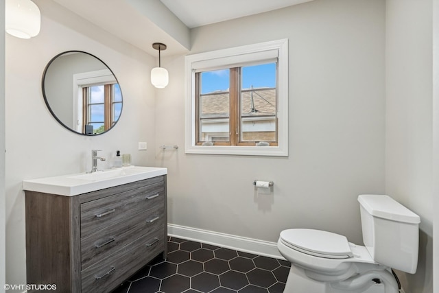 9333 S Oakley Ave, Chicago, IL 60643 - bathroom with plenty of natural light, vanity, and tile patterned floors