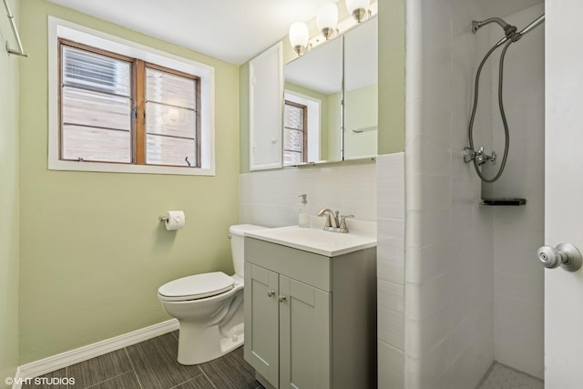 9333 S Oakley Ave, Chicago, IL 60643 - bathroom with a stall shower, vanity, and backsplash