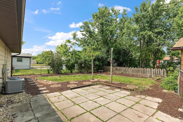 3616 Tamarind Ln, Hazel Crest, IL 60429 - fenced backyard featuring a patio