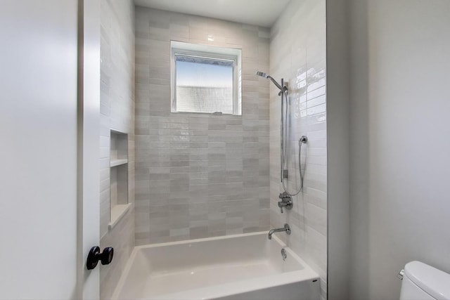 1437 Ashland Ave, River Forest, IL 60305 - full bathroom featuring toilet and bathtub / shower combination