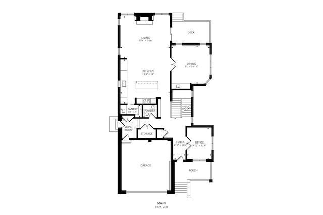 1437 Ashland Ave, River Forest, IL 60305 - view of room layout