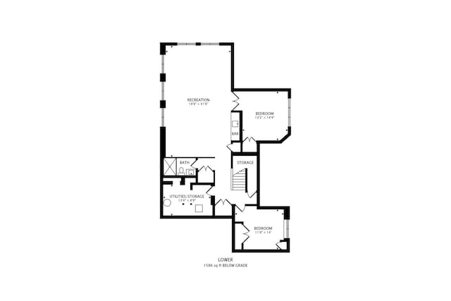 1437 Ashland Ave, River Forest, IL 60305 - view of property floor plan