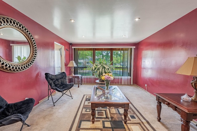 1330 E 146th St, Dolton, IL 60419 - carpeted living area featuring baseboards