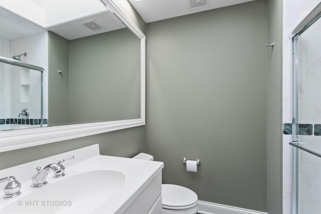 1310 Gavin Ct, Lake Forest, IL 60045 - full bathroom with an enclosed shower and vanity