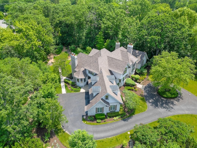 1310 Gavin Ct, Lake Forest, IL 60045 - view from above of property