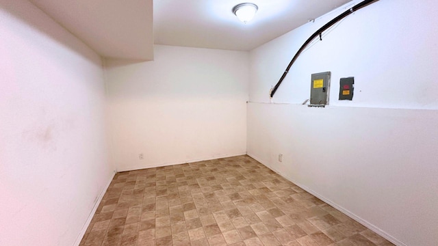 6024 Beechwood Rd, Matteson, IL 60443 - empty room featuring electric panel and baseboards