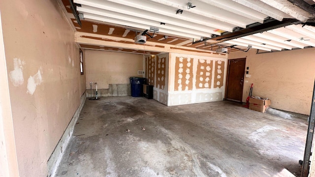 6024 Beechwood Rd, Matteson, IL 60443 - garage featuring a garage door opener