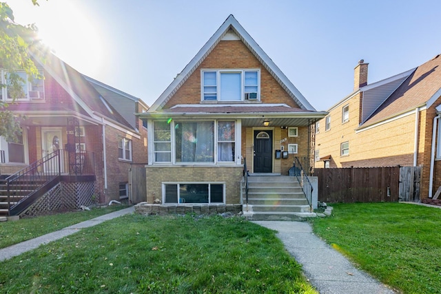 4636 S Keating Ave, Chicago, IL 60632 - view of front facade with brick siding