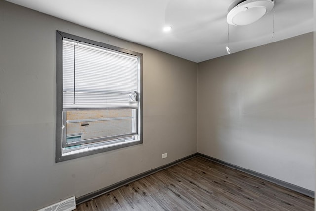 4636 S Keating Ave, Chicago, IL 60632 - empty room featuring wood finished floors and recessed lighting