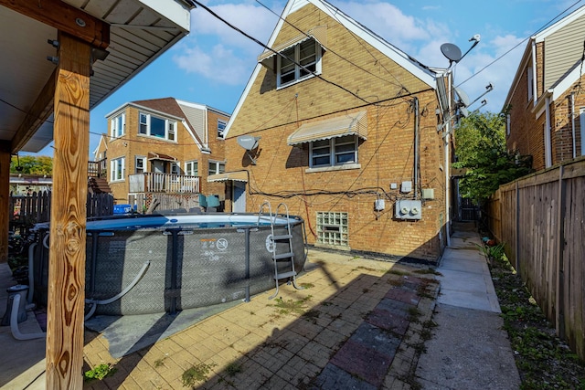 4636 S Keating Ave, Chicago, IL 60632 - back of property featuring brick siding