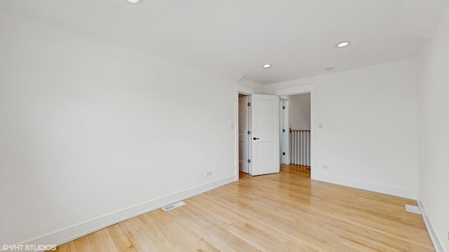 15230 State St, South Holland, IL 60473 - unfurnished room with light wood-style flooring and recessed lighting