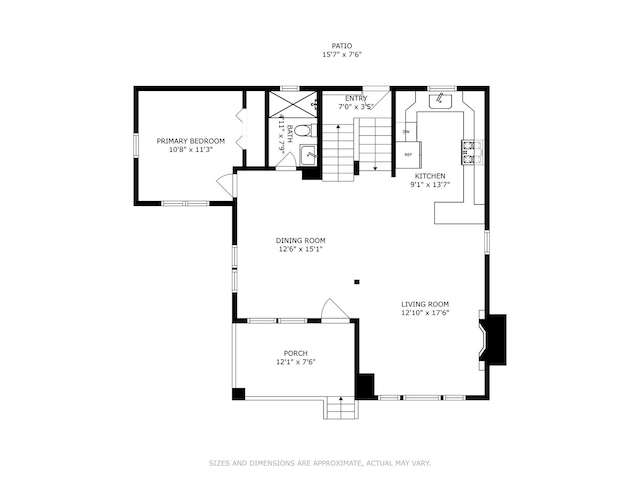 15230 State St, South Holland, IL 60473 - view of room layout