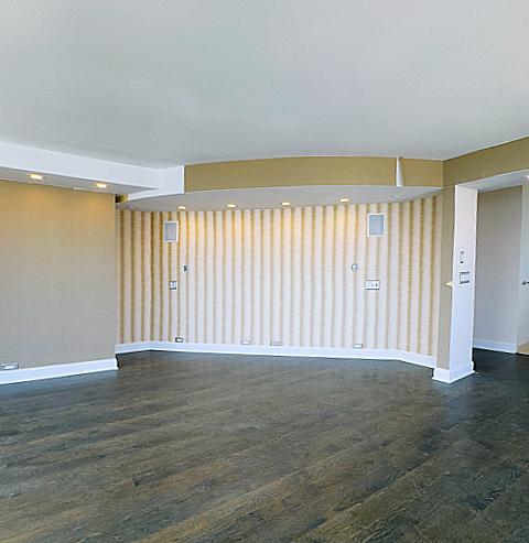 405 N Wabash Ave Unit 5109, Chicago, IL 60611 - spare room with baseboards and wood finished floors