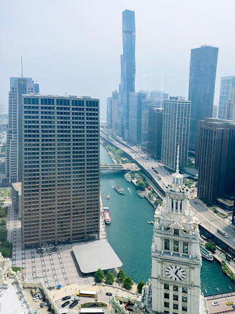 405 N Wabash Ave Unit 5109, Chicago, IL 60611 - view of city with a large body of water and a notable bridge