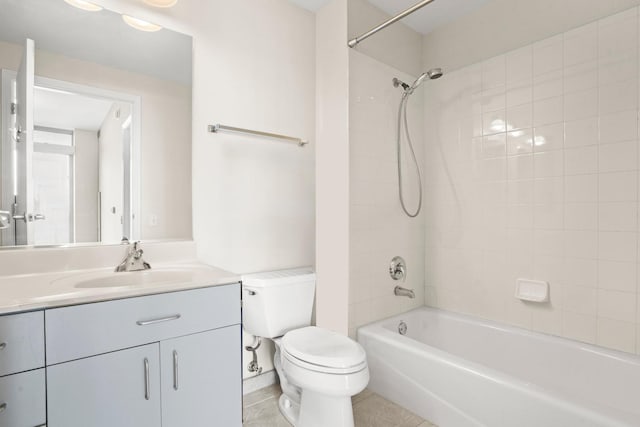 1515 S Prairie Ave Unit 715, Chicago, IL 60605 - full bath featuring vanity, shower / bath combination, and tile patterned floors