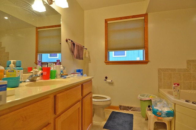 1014 Walnut St, Ottawa, IL 61350 - bathroom with vanity and a bath