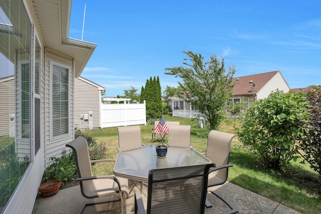 11768 Chatfield Xing, Huntley, IL 60142 - view of patio with outdoor dining area