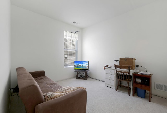 11768 Chatfield Xing, Huntley, IL 60142 - sitting room with carpet and an office area