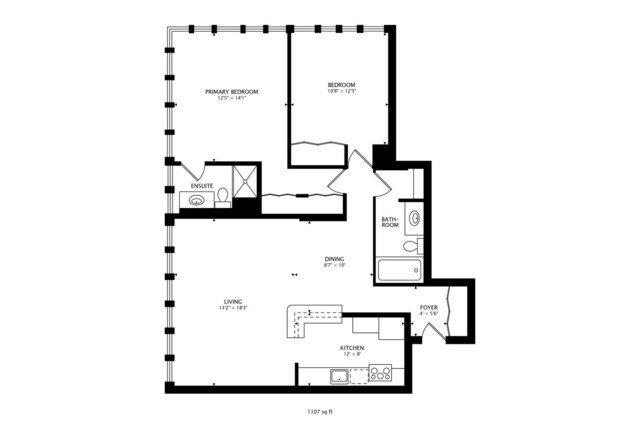 6700 S S Shore Dr Unit 17B, Chicago, IL 60649 - view of room layout