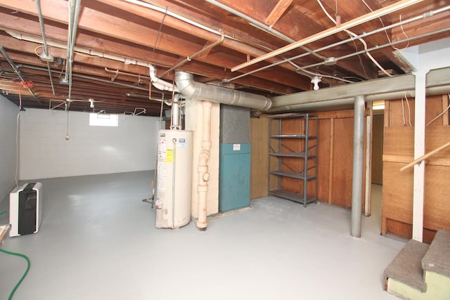 1001 Wilcox St, Joliet, IL 60435 - below grade area with gas water heater and heating unit