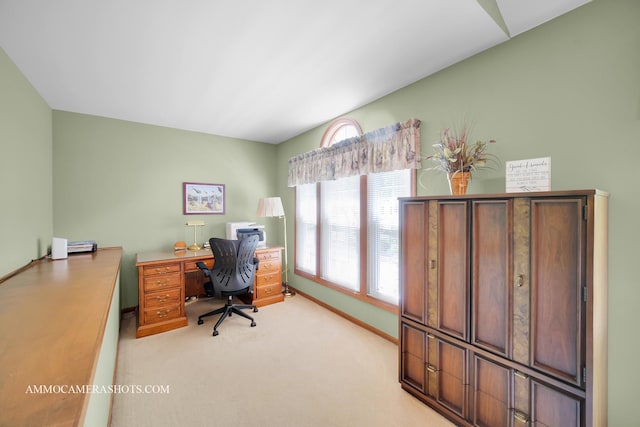 400 Adare Dr, Cary, IL 60013 - home office with light colored carpet and baseboards