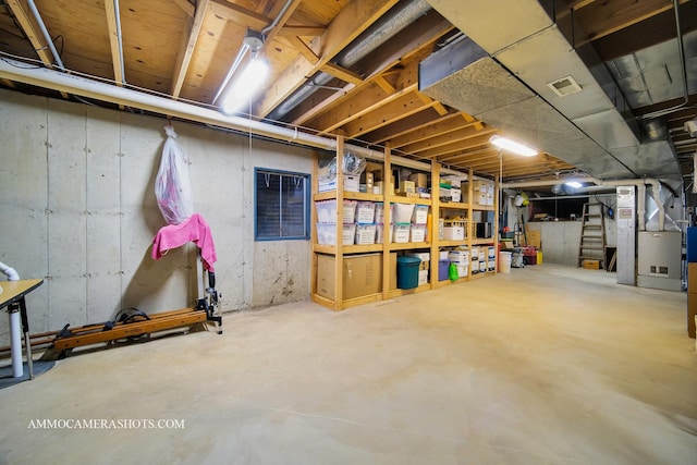 400 Adare Dr, Cary, IL 60013 - unfinished below grade area featuring heating unit