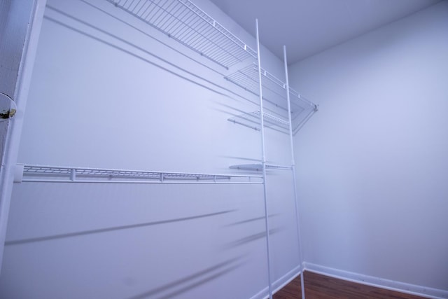 9135 Hollyberry Ave, Des Plaines, IL 60016 - spacious closet featuring dark wood-style flooring
