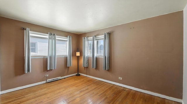 139 Hyde Park Ave, Bellwood, IL 60104 - spare room with light wood finished floors