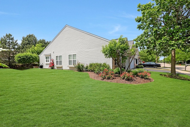 11837 Messiner Dr, Huntley, IL 60142 - view of property exterior featuring a lawn
