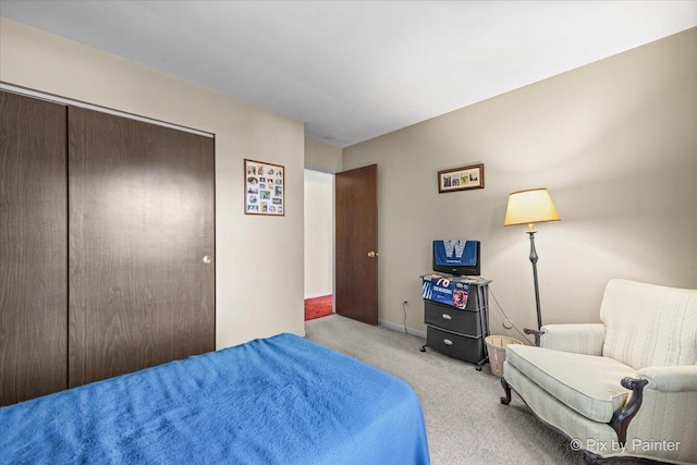 442 Kings Way, Mundelein, IL 60060 - carpeted bedroom featuring a closet and baseboards