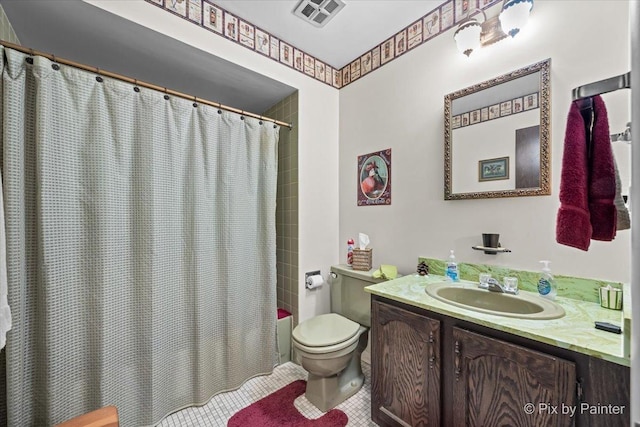 442 Kings Way, Mundelein, IL 60060 - full bath with vanity, shower / bath combination with curtain, and tile patterned flooring