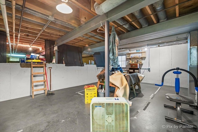 442 Kings Way, Mundelein, IL 60060 - view of unfinished below grade area