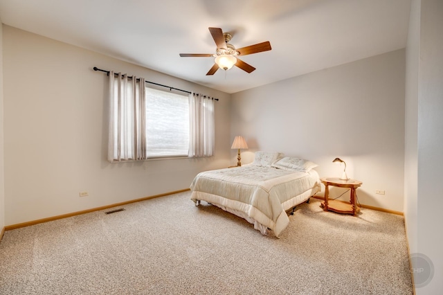 1478 W Flint Ln, Romeoville, IL 60446 - bedroom featuring carpet floors and ceiling fan