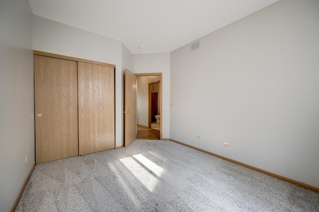 1478 W Flint Ln, Romeoville, IL 60446 - unfurnished bedroom with carpet flooring and a closet