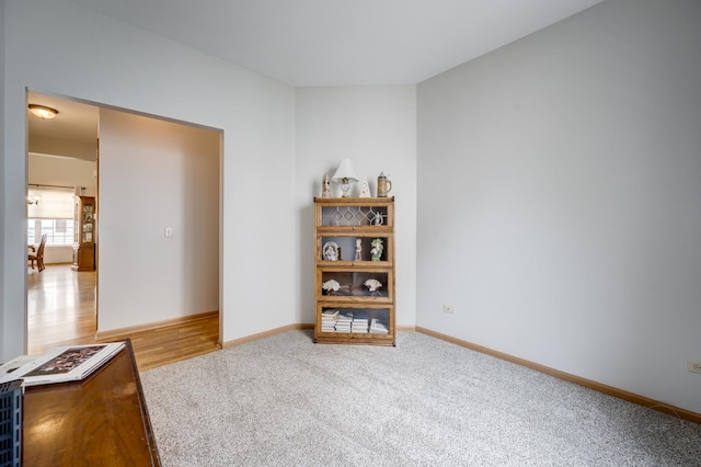 1478 W Flint Ln, Romeoville, IL 60446 - unfurnished room with carpet floors and baseboards