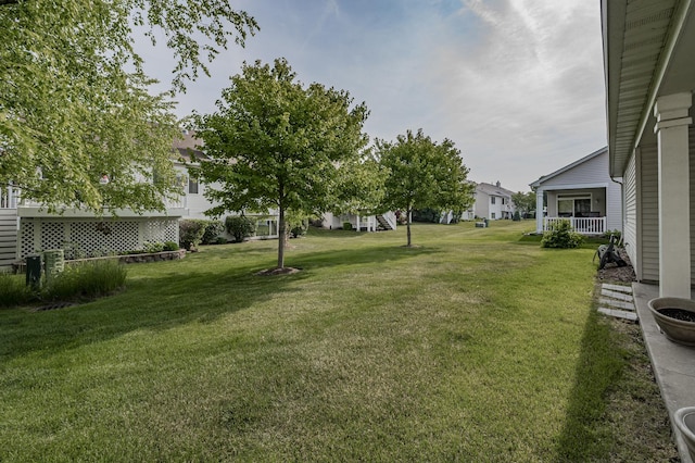 1478 W Flint Ln, Romeoville, IL 60446 - view of grassy yard with a residential view