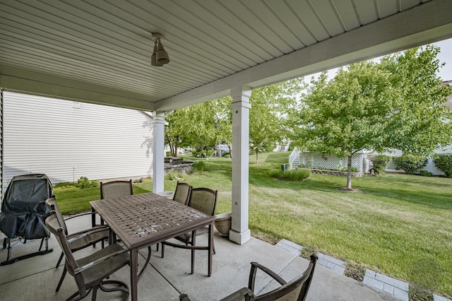 1478 W Flint Ln, Romeoville, IL 60446 - view of patio featuring outdoor dining area