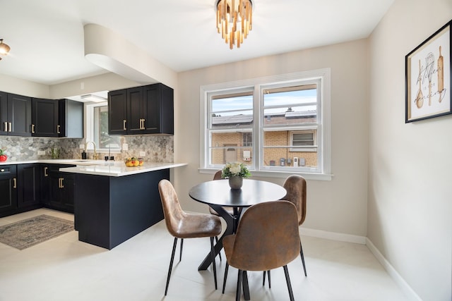 9210 S Mozart Ave, Evergreen Park, IL 60805 - dining room featuring baseboards