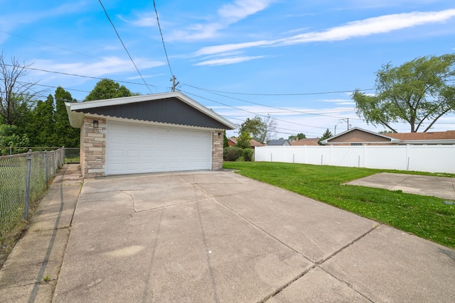 9210 S Mozart Ave, Evergreen Park, IL 60805 - view of detached garage