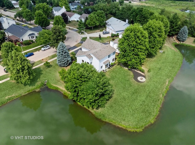 134 S Hankes Rd, Aurora, IL 60506 - aerial perspective of suburban area with a nearby body of water