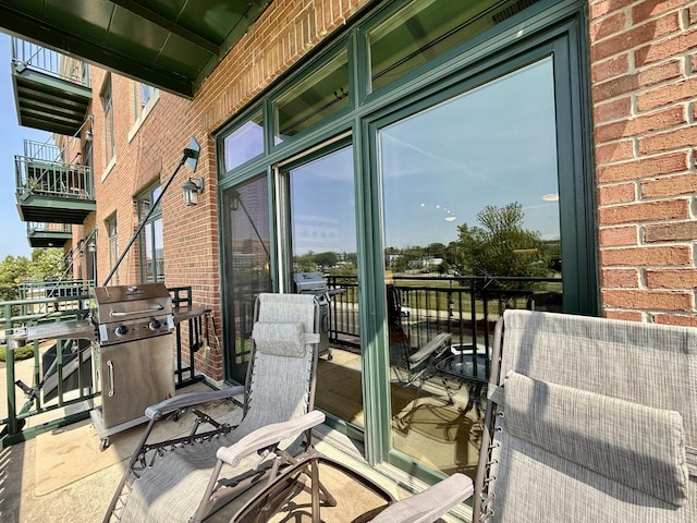 160 S River St Unit 204, Aurora, IL 60506 - balcony with grilling area