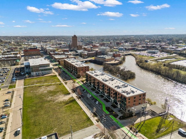160 S River St Unit 204, Aurora, IL 60506 - view of urban area with a large body of water