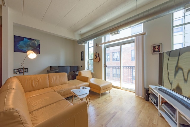 1919 S Michigan Ave Unit 412, Chicago, IL 60616 - living room with light wood finished floors and plenty of natural light