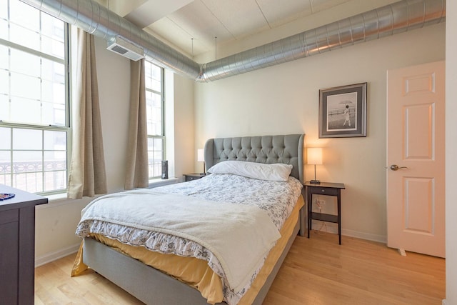 1919 S Michigan Ave Unit 412, Chicago, IL 60616 - bedroom featuring light wood finished floors and baseboards