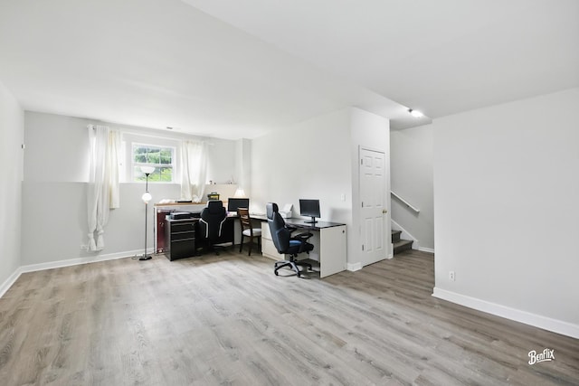 1272 Georgetown Way, Vernon Hills, IL 60061 - office space featuring wood finished floors