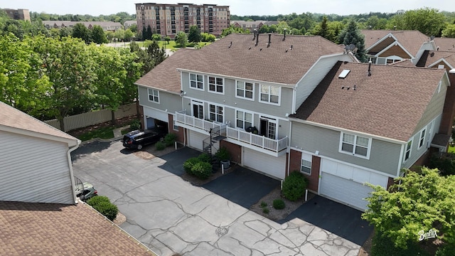 1272 Georgetown Way, Vernon Hills, IL 60061 - drone / aerial view