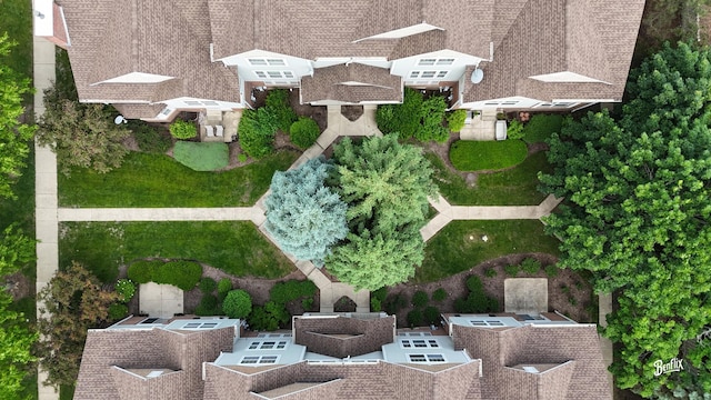 1272 Georgetown Way, Vernon Hills, IL 60061 - bird's eye view